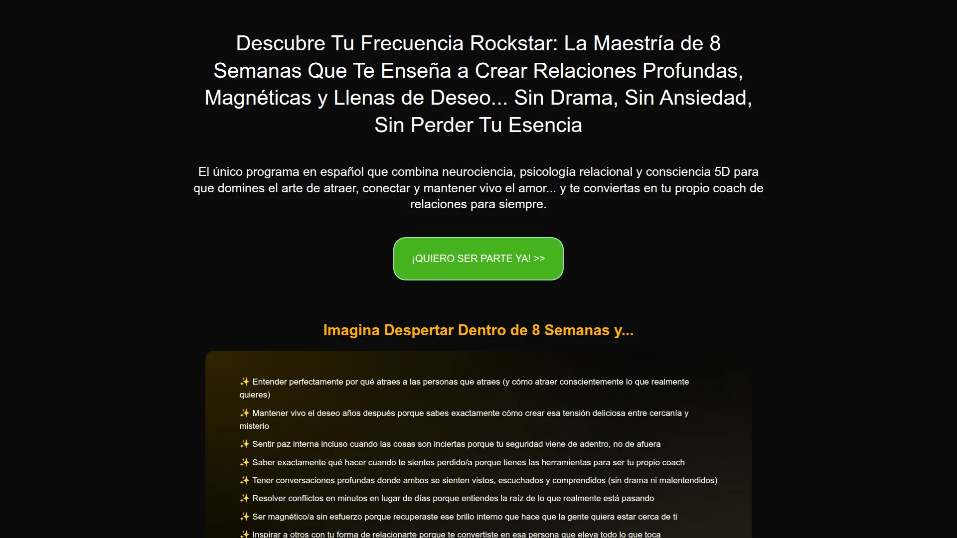 Landing Page Tu Magia - Rompe el Ciclo — Amays Group